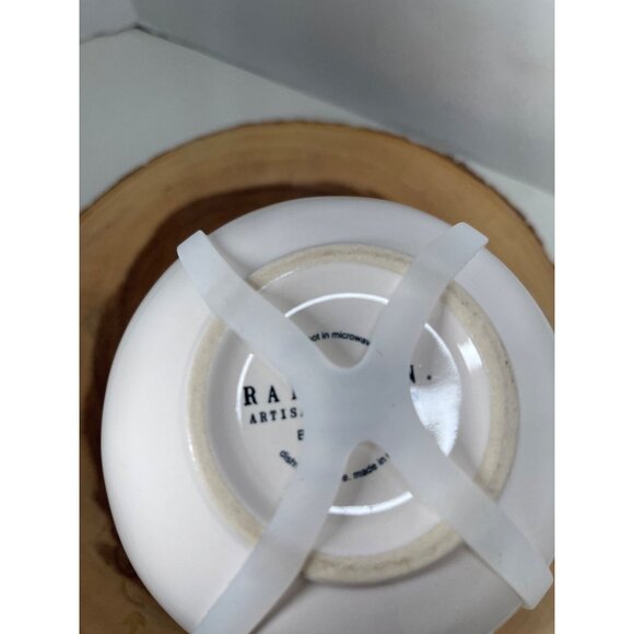 Rae Dunn Ceramic Ramen Bowl Set W/ Bamboo Chopsticks Microwave Safe NEW! - Picture 6 of 8